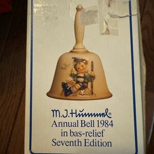 Hummel collectible bell, 1984